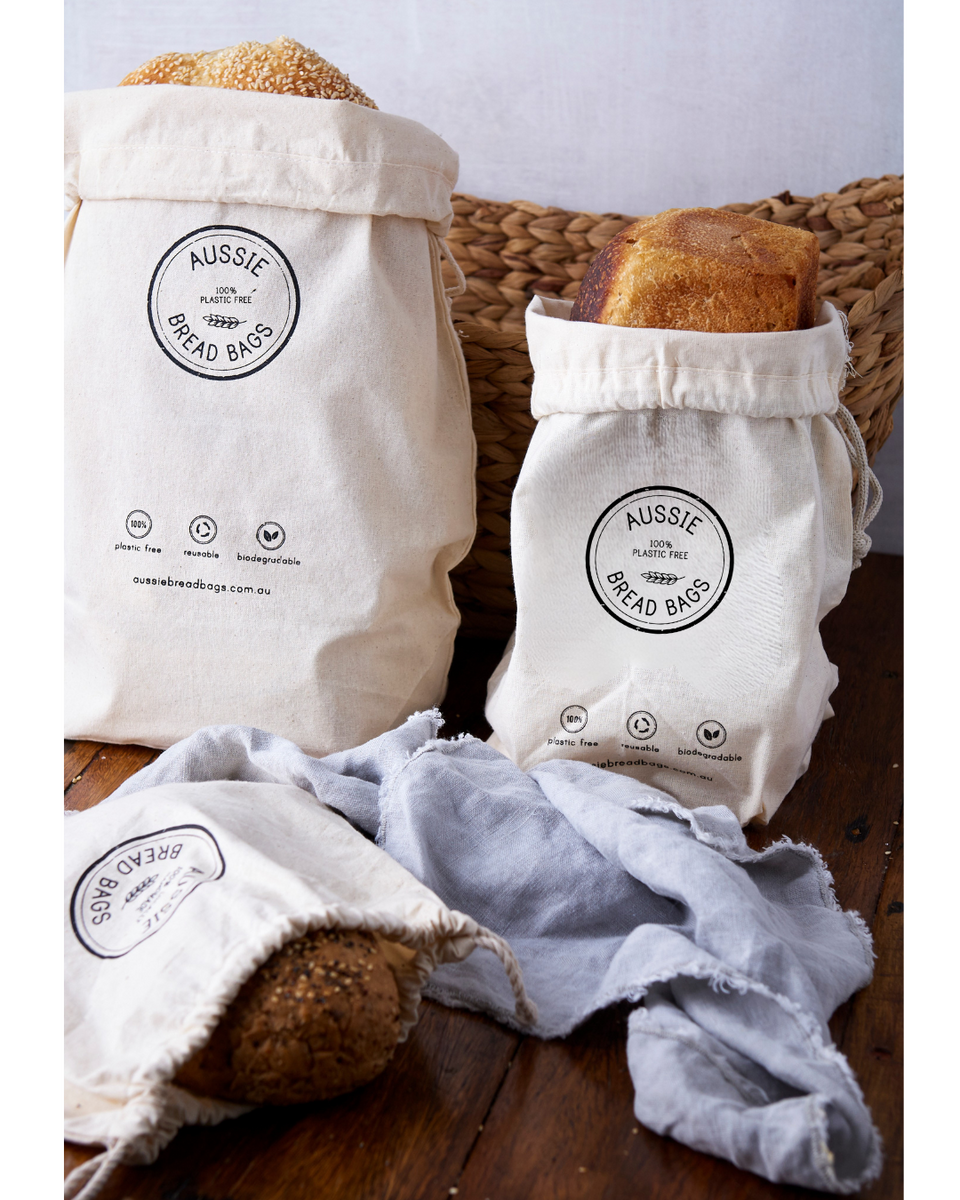 Dual Size Pack – Aussie Bread Bags - Main Image