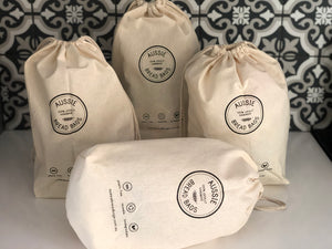 Two Standard + Two Large Bread Bags