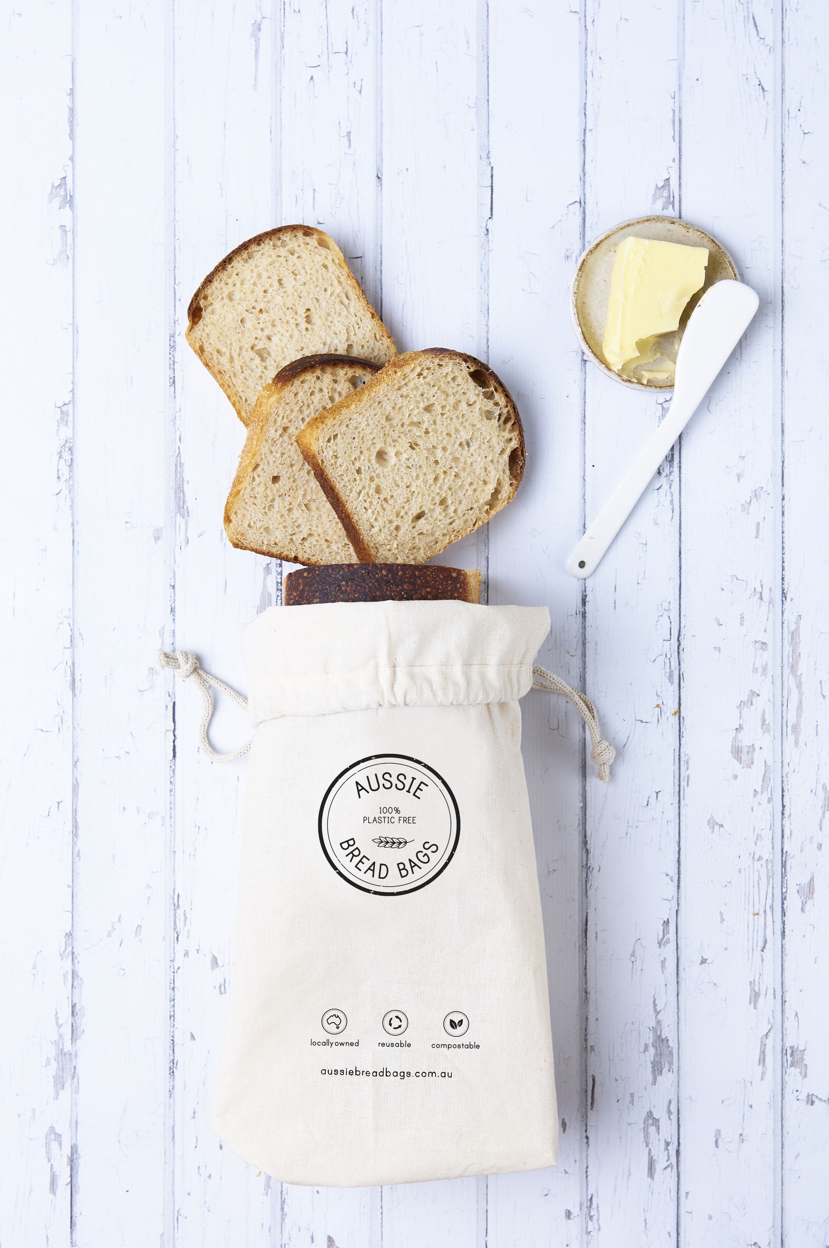 Plastic free bread bag sale